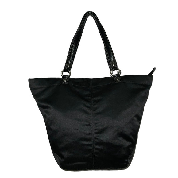 COACH Limited Special Edition Holiday Rhinestone Sateen Tote Shoulder Bag - Picture 2 of 16